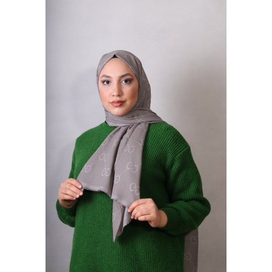 EMPROYAL G DESEN COTTON ŞAL MİNT