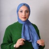 EMPROYAL G DESEN COTTON ŞAL PARLEMENT MAVİ