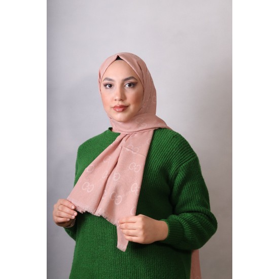EMPROYAL G DESEN COTTON ŞAL SOĞAN KABUĞU