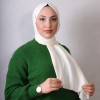 EMPROYAL G DESEN COTTON ŞAL SÜT BEYAZI