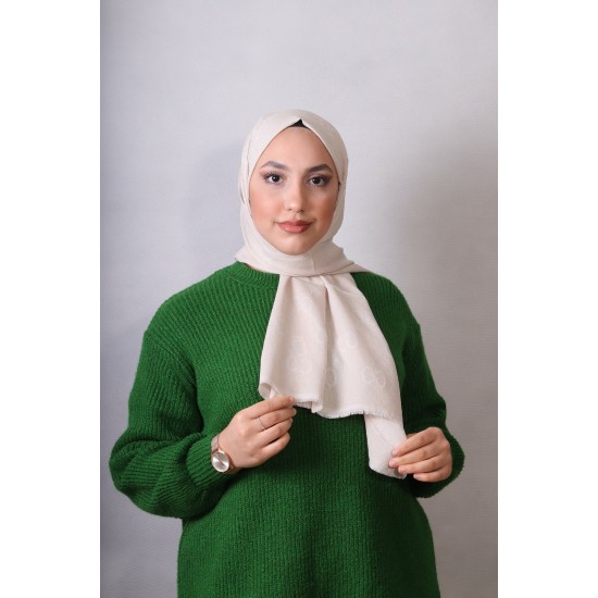 EMPROYAL G DESEN COTTON ŞAL TEN