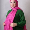 EMPROYAL SİENA KAZ AYAĞI ŞAL FUŞYA