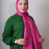 EMPROYAL SİENA KAZ AYAĞI ŞAL FUŞYA
