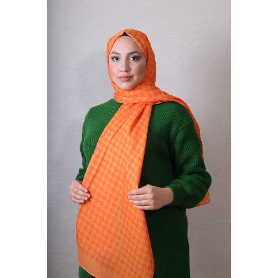 EMPROYAL SİENA KAZ AYAĞI ŞAL ORANGE