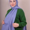EMPROYAL SİENA LOGO DESEN ŞAL PASTEL MAVİ