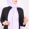 EMPROYAL SİMLİ CAZ ŞAL AÇIK LİLA