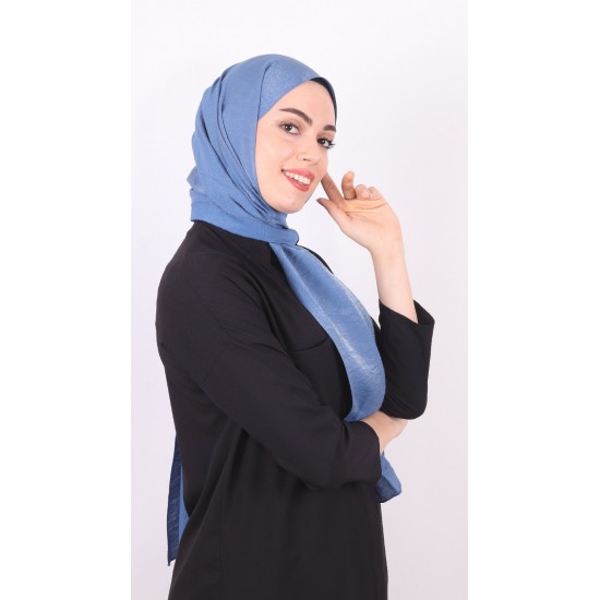 EMPROYAL SİMLİ CAZ ŞAL GECE MAVİSİ