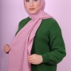 EMPROYAL SOF İPEK LEOPAR DESEN ŞAL AÇIK PEMBE