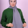 EMPROYAL SOF İPEK LEOPAR DESEN ŞAL ANTRASİT