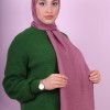 EMPROYAL SOF İPEK LEOPAR DESEN ŞAL GÜL KURUSU