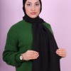 EMPROYAL SOF İPEK LEOPAR DESEN ŞAL SİYAH
