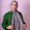 EMPROYAL SOFT İPEK DAMA ŞAL ANTRASİT