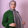 EMPROYAL SOFT İPEK DAMA ŞAL ANTRASİT