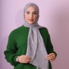 EMPROYAL SOFT İPEK DAMA ŞAL FÜME