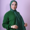 EMPROYAL SOFT İPEK DAMA ŞAL ZÜMRÜT