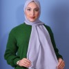 EMPROYAL SOFT İPEK ZİNCİR DESEN ŞAL BUZ MAVİ