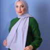 EMPROYAL SOFT İPEK ZİNCİR DESEN ŞAL BUZ MAVİ
