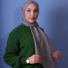 EMPROYAL SOFT İPEK ZİNCİR DESEN ŞAL DUMAN