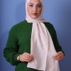 EMPROYAL SOFT İPEK ZİNCİR DESEN ŞAL KIRIK BEYAZ