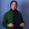 EMPROYAL SOFT İPEK ZİNCİR DESEN ŞAL LACİVERT