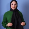 EMPROYAL SOFT İPEK ZİNCİR DESEN ŞAL SİYAH