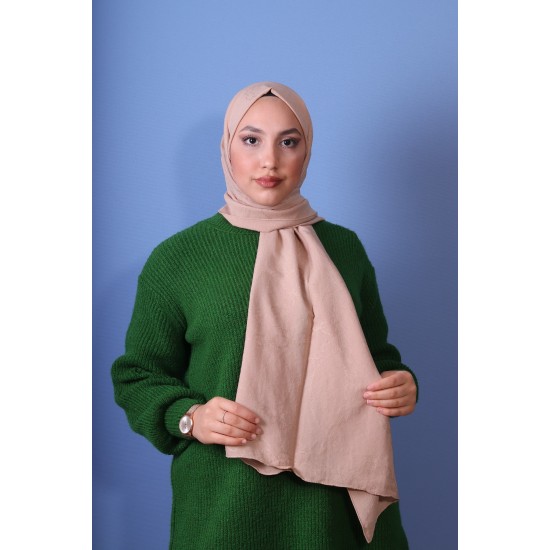 EMPROYAL SOFT İPEK ZİNCİR DESEN ŞAL SOMON