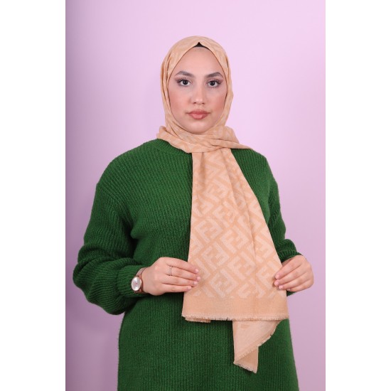 FENDİ COTTON ŞAL GOLD