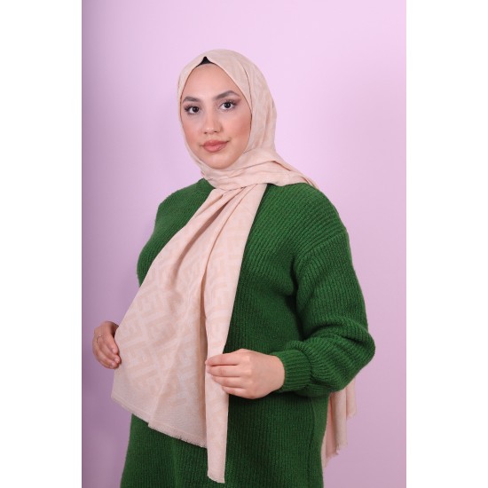 FENDİ COTTON ŞAL KREM