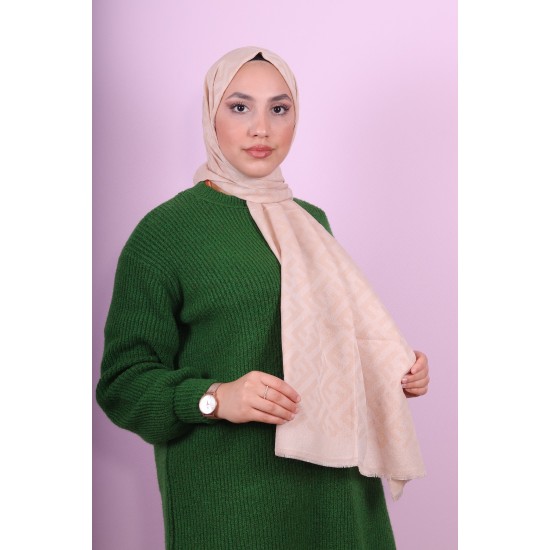 FENDİ COTTON ŞAL KREM