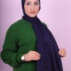 FENDİ COTTON ŞAL LACİVERT
