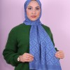 FENDİ COTTON ŞAL MAVİ