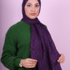 FENDİ COTTON ŞAL MENEKŞE