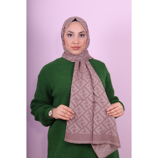FENDİ COTTON ŞAL VİZON