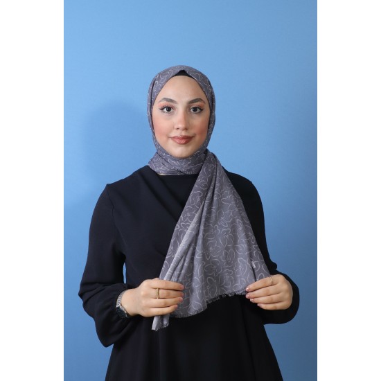 FİVE COTTON ŞAL 14529 ANTRASİT