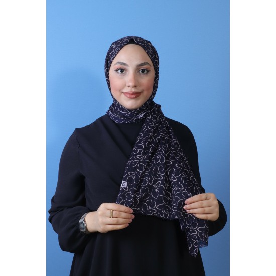 FİVE COTTON ŞAL 14529 LACİVERT