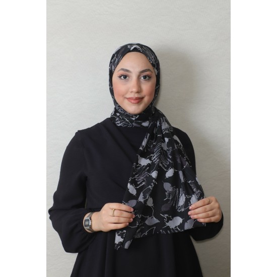 FİVE COTTON ŞAL 14530-1  GRİ