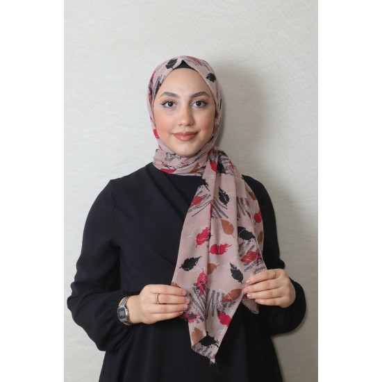FİVE COTTON ŞAL 14530-1 SÜTLÜ KAHVE