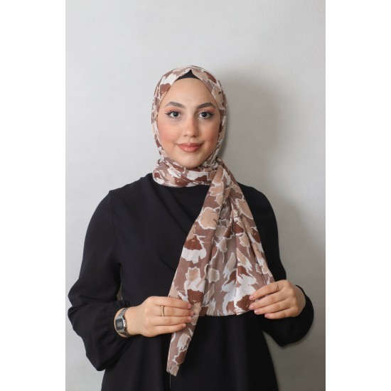 FİVE COTTON ŞAL 14531-1 KOYU KREM