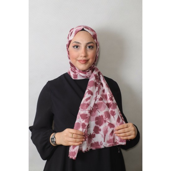 FİVE COTTON ŞAL 14531-1 PEMBE