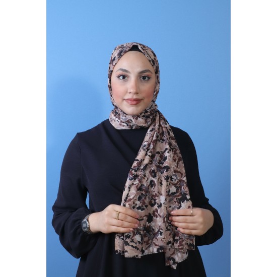 FİVE COTTON ŞAL 14575 KREM