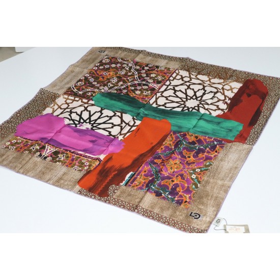 FİVE TWİLL EŞARP 57 MOR