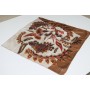 FİVE TWİLL EŞARP 65 KOYU TABA