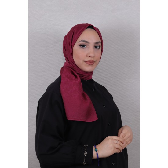 HAREM SCARF DESTİNA ŞAL - BORDO