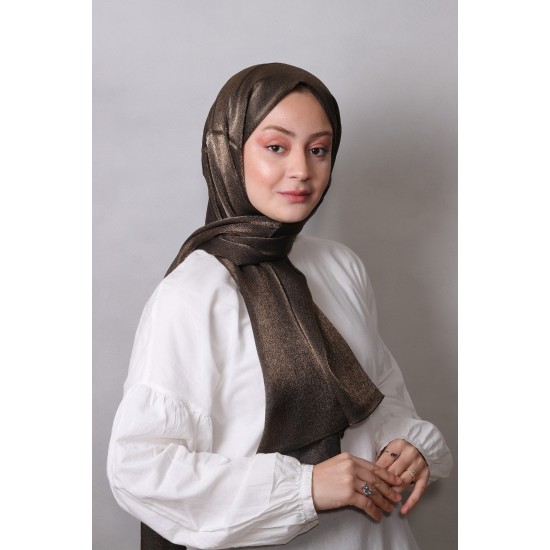 HAREM SCARF IŞILTILI ŞAL - GOLD
