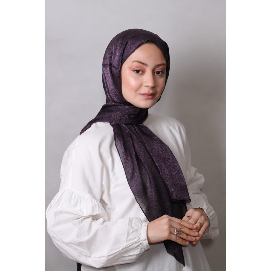 HAREM SCARF IŞILTILI ŞAL - MÜRDÜM