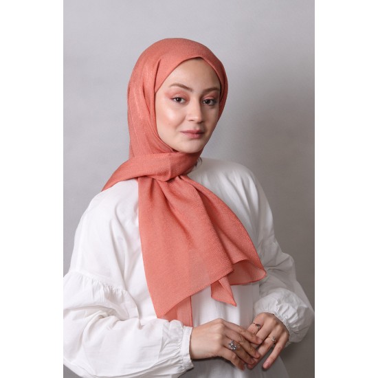 HAREM SCARF IŞILTILI ŞAL - SOĞAN KABUĞU