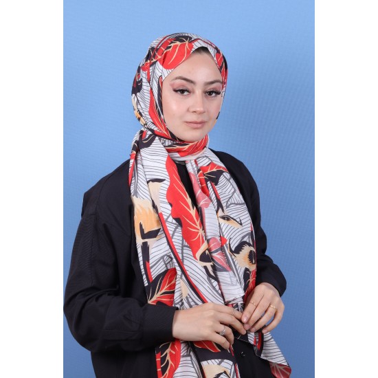 HAREM SCARF MONALİZA ŞAL - KIRMIZI