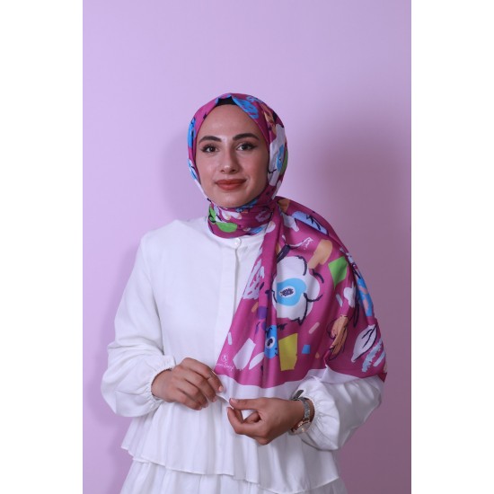 HAREM SCARF SOFT ŞAL 3086 V39 - FUŞYA