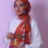 HAREM SCARF SOFT ŞAL 3086 V40-ORANJ