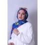HAREM SCARF SOFT ŞAL 3087-V21 SAKS MAVİ